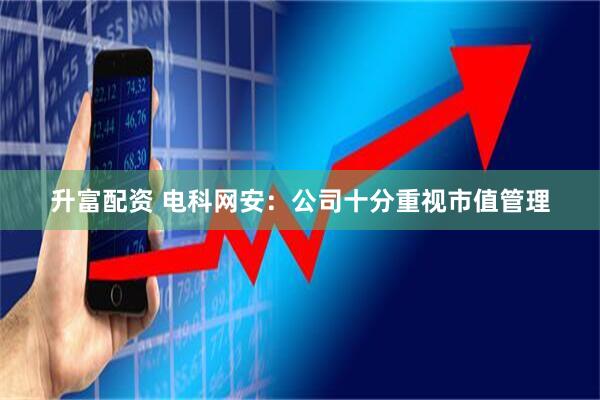 升富配资 电科网安：公司十分重视市值管理